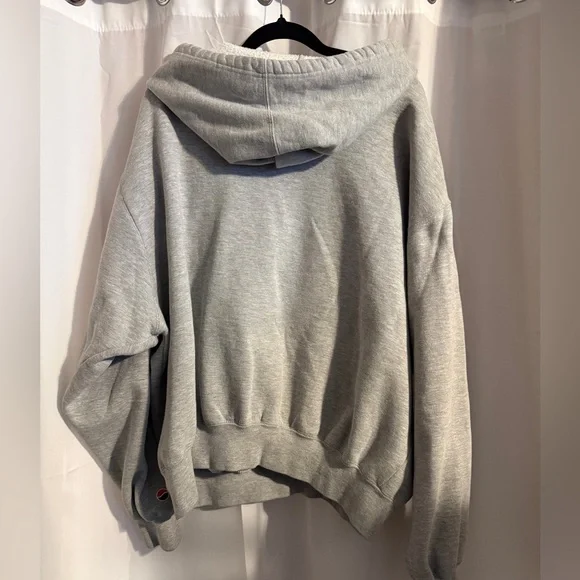 Vintage Pepsi Logo Hoodie Sweatshirt Gray XL 90s Made in El Salvador - Picture 7 of 10
